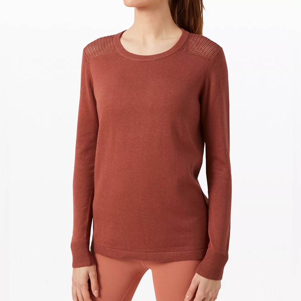 Lululemon Back to Balance Long Sleeve Sweater